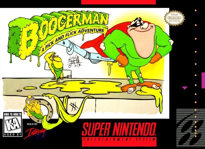 Boogerman: A Pick and Flick Adventure